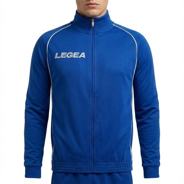 Kurtka Biegowa Florida Light z Kapturem Niebiesko-Biała. Białe kurtki Legea, m, bez wzorów, z bawełny, bez kaptura. Za 72.00 zł.