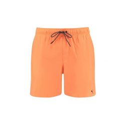 Męskie kąpielówki Puma, średniej długości, Bright Orange. Brązowe kąpielówki Puma, m, bez wzorów. Za 185.00 zł.