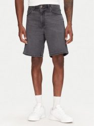 Wrangler Szorty jeansowe Frontier 112364834 Szary Relaxed Fit. Szare szorty Wrangler, m, bez wzorów, z bawełny. Za 179.99 zł.