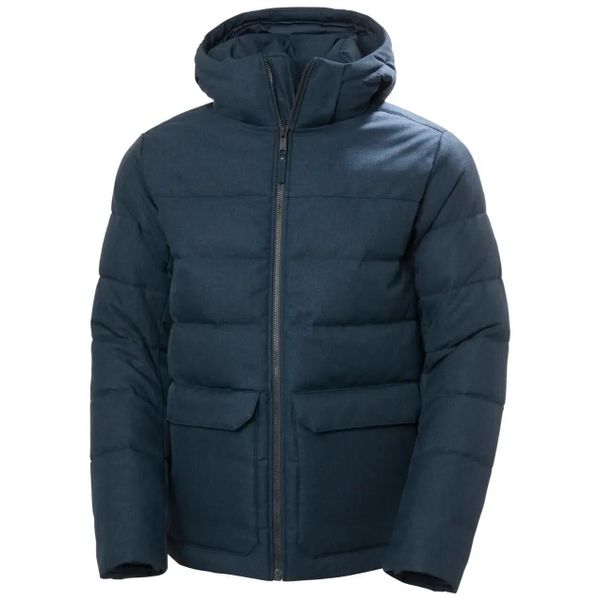 Kurtka puchowa Helly Hansen Chill. Niebieskie kurtki Helly Hansen, na zimę, l, bez wzorów, z puchu, bez kaptura. Za 1,008.50 zł.