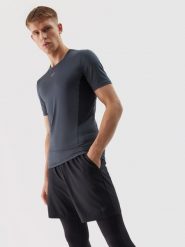4F Spodenki treningowe z materiału z recyklingu męskie - czarne 3XL. Czarne krótkie spodenki sportowe 4F, l, bez wzorów, z dzianiny. W wyprzedaży za 69.99 zł.