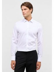 Eterna Koszula - Slim fit - w kolorze białym rozmiar: 40. Białe koszule Eterna, bez wzorów, z bawełny, bez kołnierzyka, bez ramiączek. Za 121.99 zł.