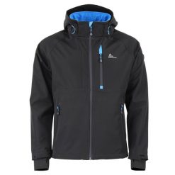 Kurtka softshell z siateczką Peak Mountain Cluny. Czarne kurtki Peak Mountain, xl, bez wzorów, z softshellu, bez kaptura. W wyprzedaży za 265.50 zł.