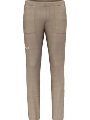 Salewa Spodnie funkcyjne - Regular fit - w kolorze jasnobrązowym rozmiar: L. Brązowe spodnie treningowe długie Salewa, l, bez wzorów. Za 238.84 zł.