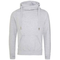 Wrzosowa Bluza Z Kapturem Z Krzyżem Unisex Dla Dorosłych. Czarne bluzy AWDIS, l, bez wzorów, z kapturem. Za 221.99 zł.