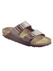 Birkenstock Klapki "Arizona" w kolorze ciemnobrązowym rozmiar: 46. Brązowe klapki Birkenstock. Za 362.71 zł.