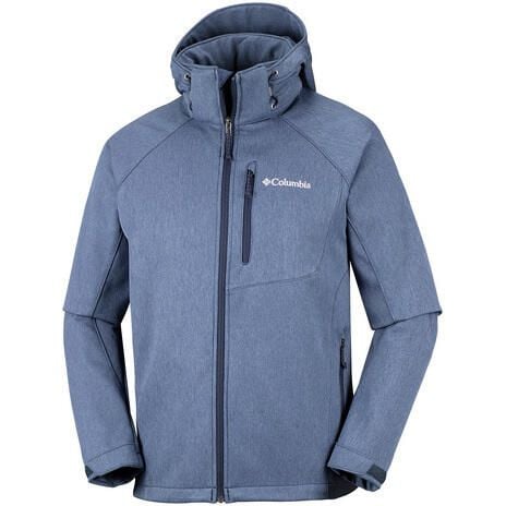 COLUMBIA Kurtka softshell męska Cascade Ridge II Softshell collegiate navy-S. Brązowe kurtki Columbia, m, bez wzorów, z materiału, bez kaptura. Za 257.15 zł.