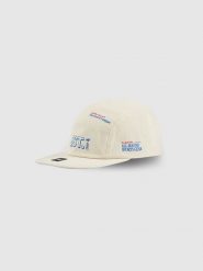 4F Czapka z daszkiem strapback męska - zielona S/M (58cm). Zielone czapki z daszkiem 4F, bez wzorów, z bawełny. Za 69.99 zł.