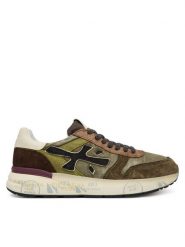 Premiata Sneakersy Mick Var 7717 Zielony. Zielone buty sportowe casual Premiata, bez wzorów, ze skóry, bez zapięcia. Za 859.99 zł.