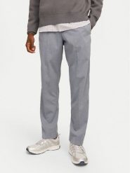 Jack&Jones Chinosy Kane Edwin 12268303 Szary Relaxed Fit. Szare eleganckie spodnie Jack&Jones, m, z syntetyku. Za 69.99 zł.