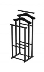 ARREDAMENTI MAXI Stojak na koszule i garnitur - 102 x 35 cm, Czarny. Czarne garnitury No name, bez wzorów. Za 604.99 zł.