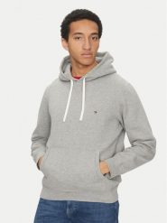 Tommy Hilfiger Bluza Essential MW0MW37230 Szary Regular Fit. Szare bluzy Tommy Hilfiger, m, bez wzorów, z bawełny, bez kaptura. Za 259.99 zł.