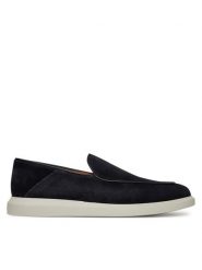 BOSS Półbuty Randy Loaf 50534871 Granatowy. Niebieskie eleganckie półbuty Boss, bez wzorów, ze skóry, bez obcasa, bez zapięcia. Za 1,009.00 zł.