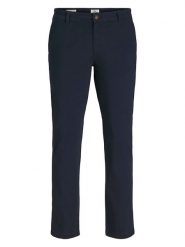 Jack & Jones Spodnie chino "Bolton" w kolorze granatowym rozmiar: XL. Niebieskie eleganckie spodnie Jack & Jones, xl. Za 101.70 zł.