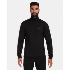 Męska bluzka termoaktywna stretch Kilpi ROLO-M. Czarne bluzy Kilpi, na zimę, l, bez wzorów, bez kaptura. Za 215.49 zł.
