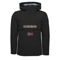 Kurtka wodoodporna z 2 kieszeniami Napapijri Rainforest. Czarne kurtki narciarskie i snowboardowe Napapijri, na zimę, m, bez wzorów, bez kaptura. W wyprzedaży za 814.15 zł.