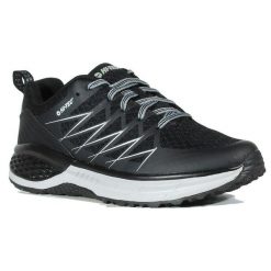 Męskie Buty Do Chodzenia Na Świeżym Powietrzu Trail Destroyer. Czarne buty trekkingowe Hi-tec, bez wzorów, bez zapięcia, trekkingowe. Za 250.99 zł.