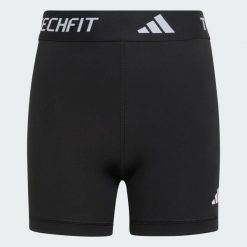 KRÓTKIE LEGGINSY TECHFIT. Białe legginsy długie sportowe Adidas, l, bez wzorów, z dzianiny, na fitness i siłownię, climacool (adidas). Za 99.95 zł.