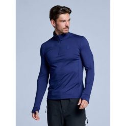 Pully - Męska - Four Seasons Lightweight 2.0 - Granatowe. Niebieskie bielizna termoaktywna POEDERBAAS, na zimę, m, bez wzorów, z elastanu, bez ramiączek, narciarskie. Za 234.14 zł.
