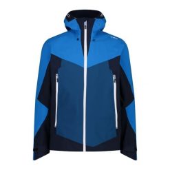Kurtka męska narciarska męska CMP 33W2997. Niebieskie kurtki narciarskie i snowboardowe CMP, m, bez wzorów, narciarskie. W wyprzedaży za 649.99 zł.