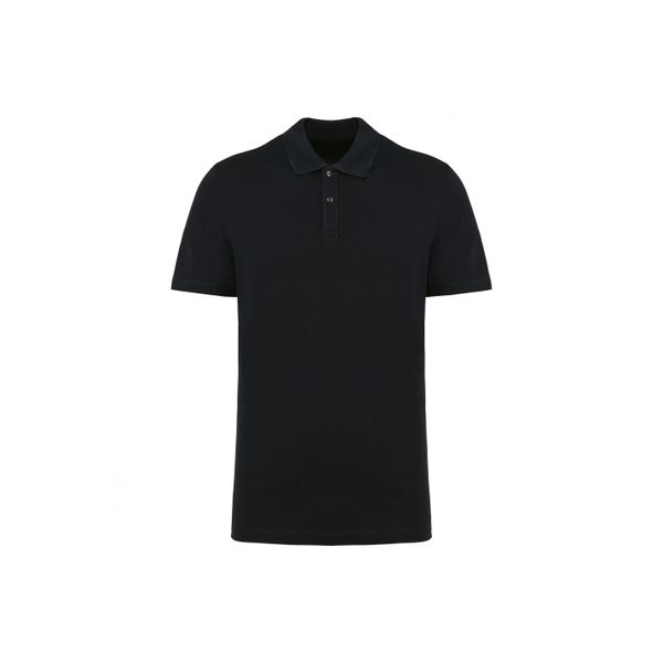 Polo suprima Kariban Premium. Czarne koszulki polo KARIBAN, m, bez wzorów, z bawełny, bez kołnierzyka, bez ramiączek. Za 173.00 zł.