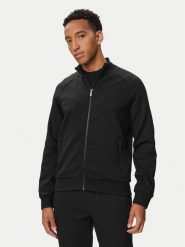KARL LAGERFELD Bluza 705014 563902 Czarny Regular Fit. Czarne bluzy KARL LAGERFELD, m, bez wzorów, z syntetyku, bez kaptura. Za 1,079.00 zł.