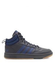 Adidas Sneakersy Hoops 3.0 Mid Winter IF2635 Szary. Szare buty sportowe casual Adidas, bez wzorów, z tworzywa sztucznego, bez zapięcia. Za 349.99 zł.