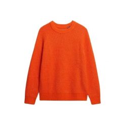 Gruby sweter z rękawami raglanowymi Superdry. Brązowe swetry nierozpinane Superdry, na zimę, m, bez wzorów, bez kołnierzyka, bez ramiączek. Za 326.85 zł.
