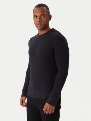 JOOP! Jeans Sweter Harono 30047662 Granatowy Modern Fit. Niebieskie swetry rozpinane JOOP! Jeans, m, bez wzorów, z bawełny, bez kołnierzyka, bez ramiączek. Za 659.99 zł.