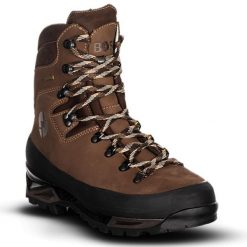 Buty trekkingowe górskie męskie Bosp Ural Pro z Gore-tex i Vibram. Brązowe buty trekkingowe BOSP, bez wzorów, z gore-texu, bez zapięcia, trekkingowe, gore-tex. Za 1,020.00 zł.