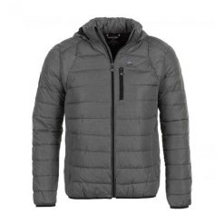 Kurtka narciarska Peak Mountain Cenzo. Szare kurtki narciarskie i snowboardowe Peak Mountain, bez wzorów, z puchu, narciarskie. W wyprzedaży za 348.00 zł.