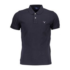 Koszulka polo w kolorze granatowym. Bezrękawniki marki GANT. W wyprzedaży za 239.95 zł.