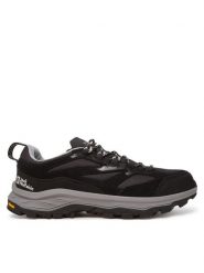 Jack Wolfskin Trekkingi Cyrox Vent Low A64089 Czarny. Czarne buty trekkingowe Jack Wolfskin, bez wzorów, ze skóry, bez zapięcia. Za 389.99 zł.