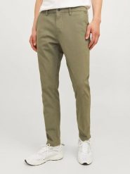 Jack & Jones Spodnie chino w kolorze khaki rozmiar: W29/L32. Brązowe eleganckie spodnie Jack & Jones, l. Za 174.95 zł.