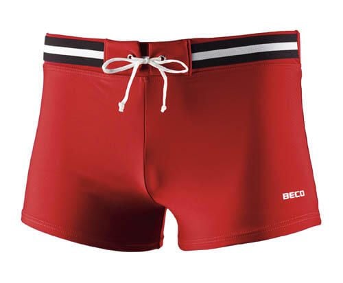Beco bokserki kąpielowe czerwone. Białe slipy i bokserki 47 Brand, bez wzorów, z elastanu. Za 225.99 zł.