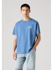 Levi's Koszulka w kolorze niebieskim rozmiar: M. Niebieskie bezrękawniki Levi's®, m, bez wzorów, z bawełny, bez kołnierzyka, bez ramiączek. Za 83.81 zł.