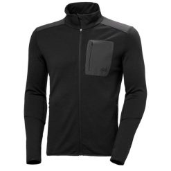 Polar Helly Hansen Lifa Merino. Czarne bluzy z polaru Helly Hansen, bez wzorów, z polaru, bez kaptura. Za 633.45 zł.