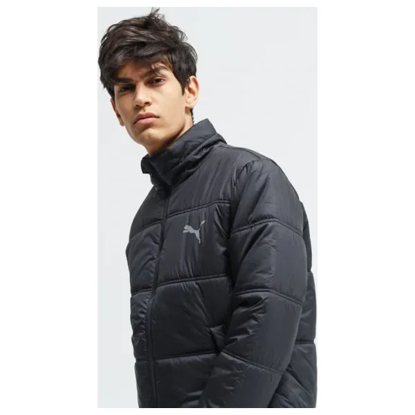 Puma Kurtka Essentials Padded , czarny, rozmiar L. Czarne kurtki Puma, l, bez wzorów, z materiału, bez kaptura. Za 329.99 zł.