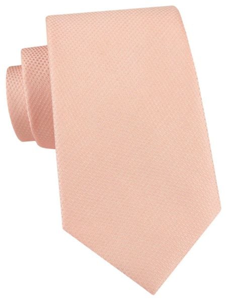 Męski Krawat Alties - Jasna Brzoskwinia. Krawaty i muchy Alties, bez wzorów, z tkaniny. Za 55.00 zł.