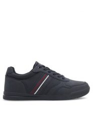 Lanetti Sneakersy MP07-11728-03 Granatowy. Niebieskie buty sportowe casual Lanetti, bez wzorów, ze skóry, bez zapięcia. Za 159.99 zł.