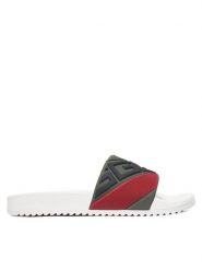 Guess Klapki FMJODE ELE19 Zielony. Zielone klapki Guess, z syntetyku. Za 199.99 zł.