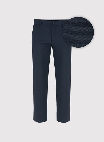 PAKO LORENTE – Granatowe spodnie męskie chino. Eleganckie spodnie Pako Lorente, na co dzień, l, z elastanu, casualowe. Za 359.99 zł.
