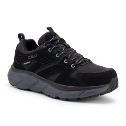 Buty trekkingowe męskie CMP Kamsel Low Multifunctional. Czarne buty trekkingowe CMP, bez wzorów, bez zapięcia. Za 289.99 zł.