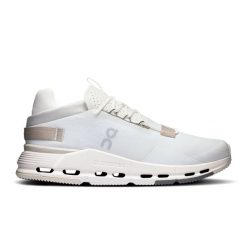 ON Cloudnova 2 Men Ice | Sand Sneakersy męskie. Białe buty sportowe casual On, bez wzorów, z materiału, bez zapięcia. Za 679.99 zł.