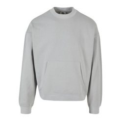 Bluza z okrągłym dekoltem Urban Classics Boxy. Szare bluzy Urban Classics, m, bez wzorów, z bawełny, bez kaptura. Za 275.00 zł.