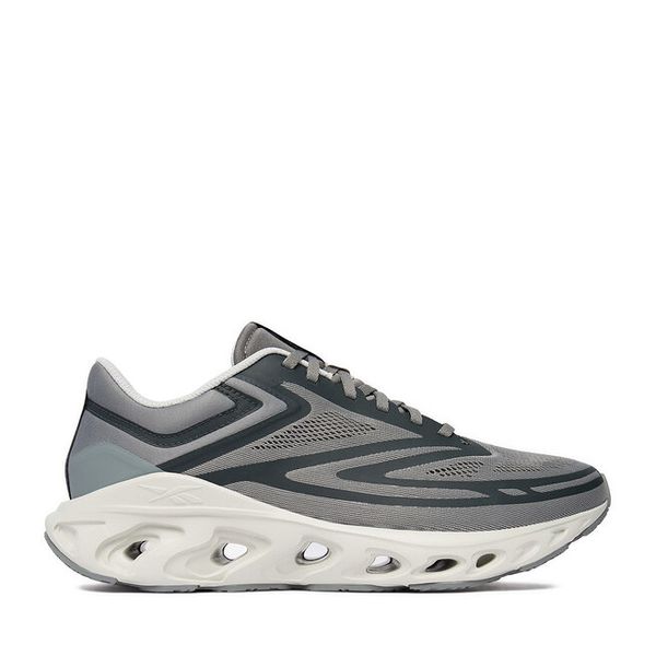 Buty do biegania Reebok. Szare buty do biegania Reebok, bez wzorów, bez zapięcia, do biegania. Za 349.99 zł.