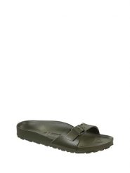 Birkenstock Klapki w kolorze khaki rozmiar: 42. Brązowe klapki Birkenstock. Za 185.76 zł.
