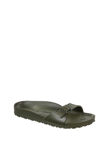 Birkenstock Klapki w kolorze khaki rozmiar: 42. Brązowe klapki Birkenstock. Za 185.76 zł.