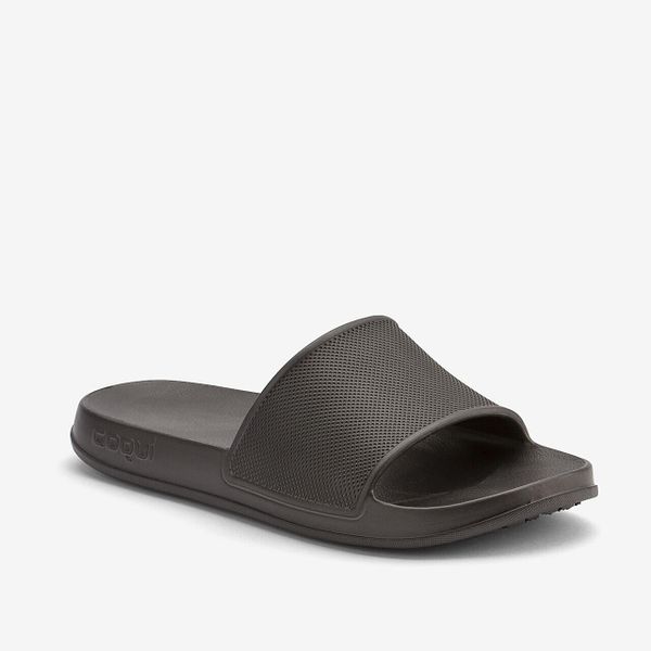 Klapki męskie Coqui Tora. Czarne klapki Coqui. Za 115.99 zł.