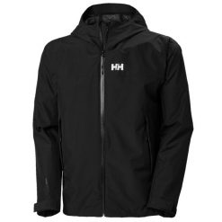 Aktywna kurtka narciarska Helly Hansen Ocean Bound. Czarne kurtki narciarskie i snowboardowe Helly Hansen, m, bez wzorów, narciarskie. Za 783.50 zł.